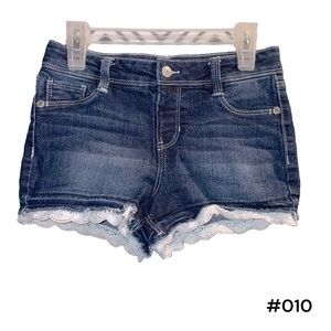 Kids Sonoma Denim and Lace Shorts Size 8R